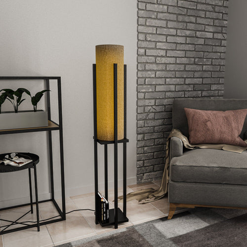 Asir Lampada da terra Shelf Lamp-8126 Nero