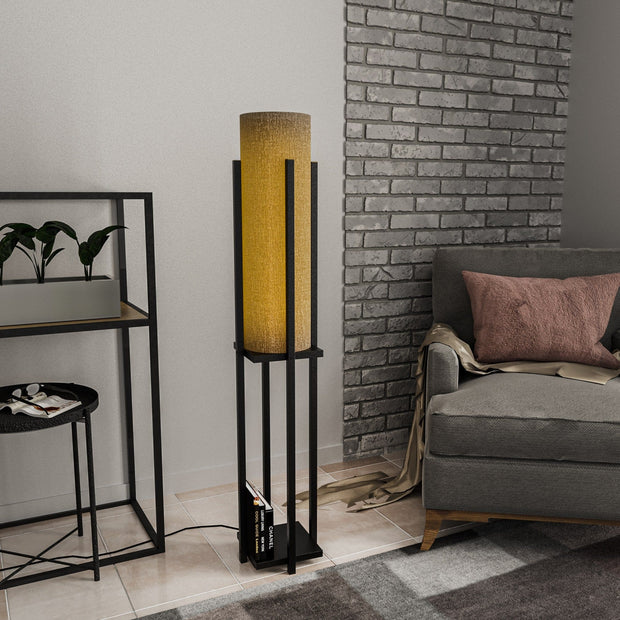 Asir Lampada da terra Shelf Lamp-8126 Nero