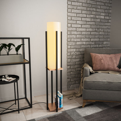 Asir Lampada da terra Shelf Lamp-8127 Nero
