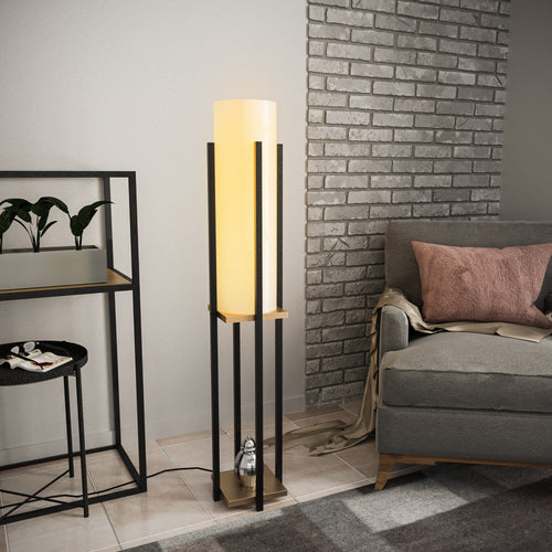 Asir Lampada da terra Shelf Lamp-8129 Nero