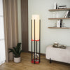 Asir Lampada da terra Shelf Lamp-8131 Nero