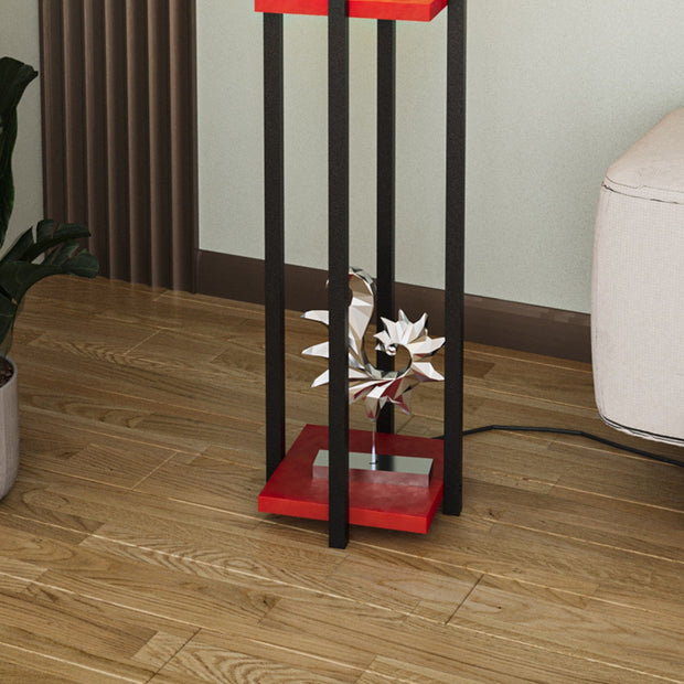 Asir Lampada da terra Shelf Lamp-8131 Nero