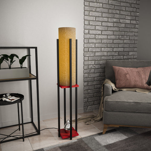 Asir Lampada da terra Shelf Lamp-8132 Nero