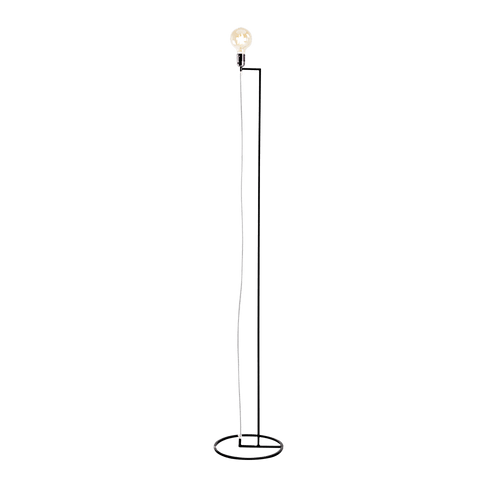Customform Lampada da terra Strang Nero