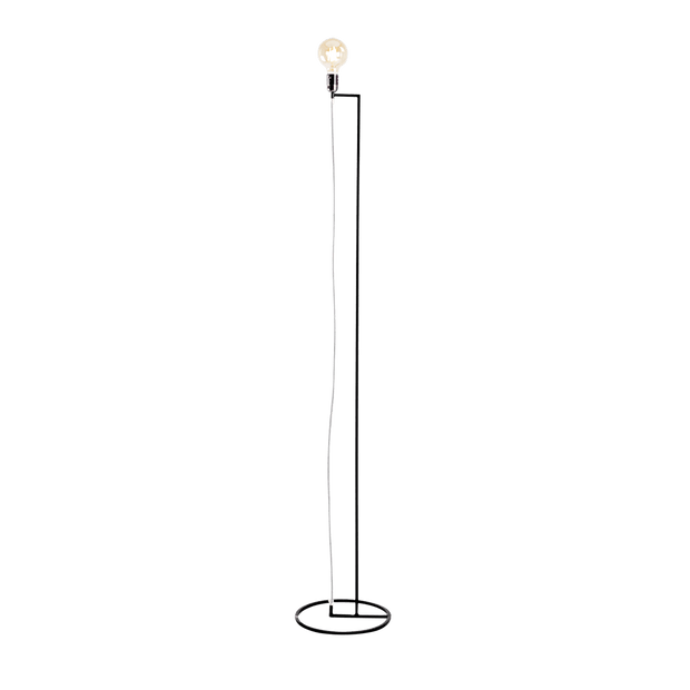 Customform Lampada da terra Strang Nero