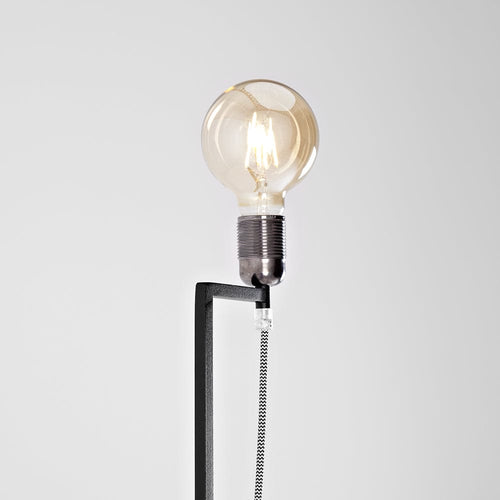 Customform Lampada da terra Strang Nero