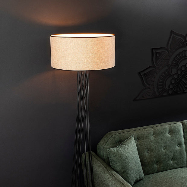 Asir Lampada da terra Tall 13473 Bianco