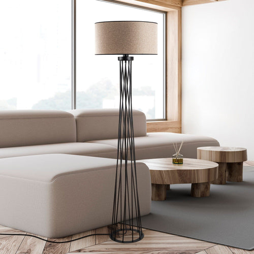 Asir Lampada da terra Tall 13473 Bianco