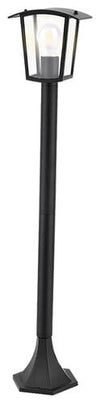RabaLux Lampada da terra Taverna 7129 Nero
