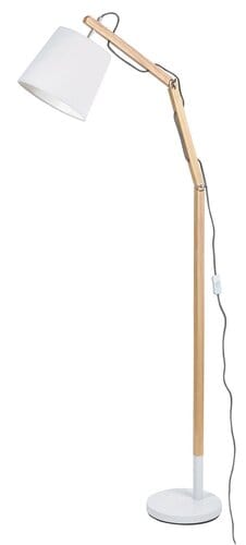 RabaLux Lampada da terra Thomas 4192 Bianco