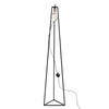 Customform Lampada da terra Trimetric Nero