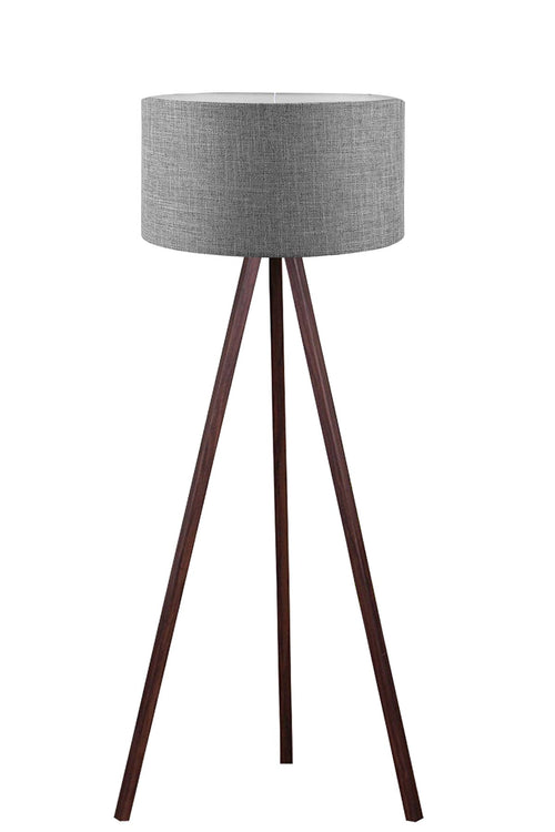 Oyo Lampada da terra Tripod Grigio
