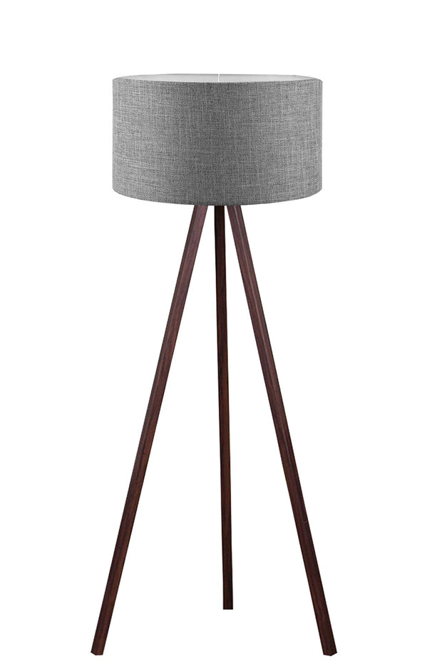 Oyo Lampada da terra Tripod Grigio