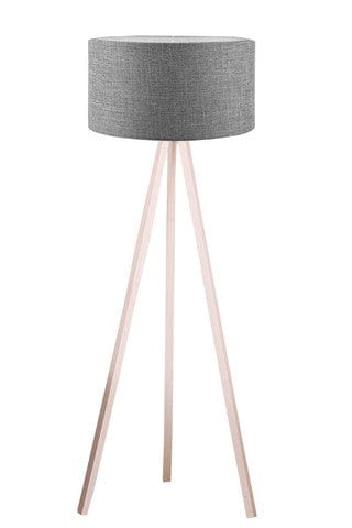 Oyo Lampada da terra Tripod Grigio