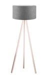 Oyo Lampada da terra Tripod Grigio