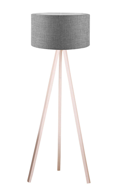 Oyo Lampada da terra Tripod Grigio