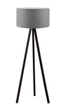 Oyo Lampada da terra Tripod Grigio