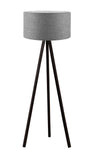 Oyo Lampada da terra Tripod Grigio
