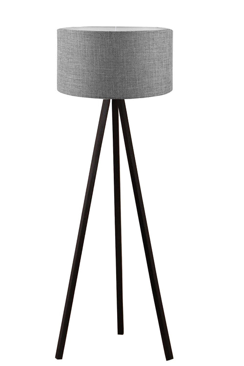 Oyo Lampada da terra Tripod Grigio