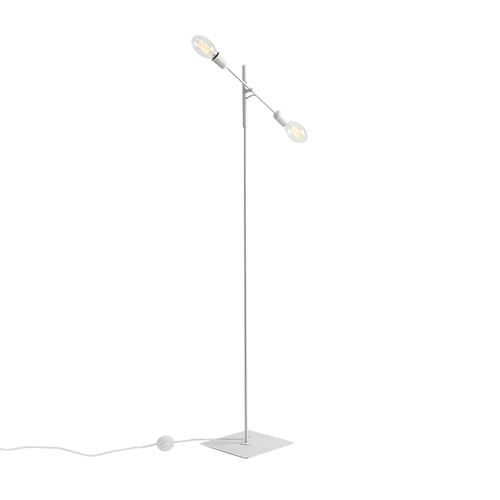 Customform Lampada da terra Twigo Floor 2 Bianco