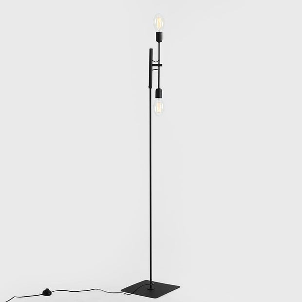 Customform Lampada da terra Twigo Floor 2 Nero