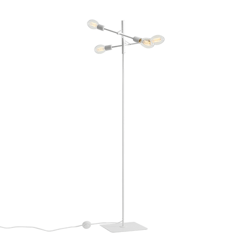 Customform Lampada da terra Twigo Floor 4 Bianco