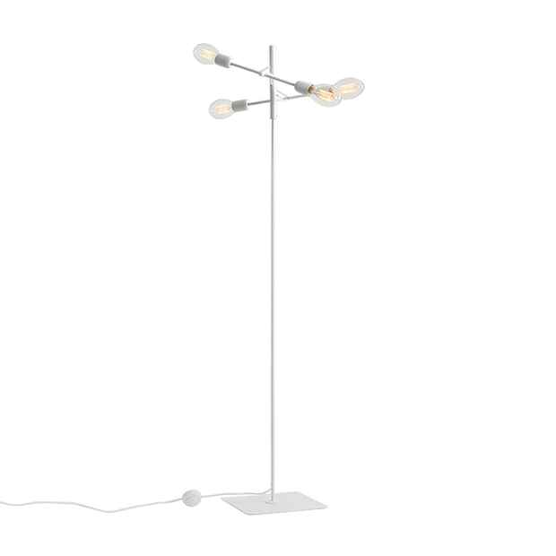 Customform Lampada da terra Twigo Floor 4 Bianco