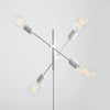 Customform Lampada da terra Twigo Floor 4 Bianco