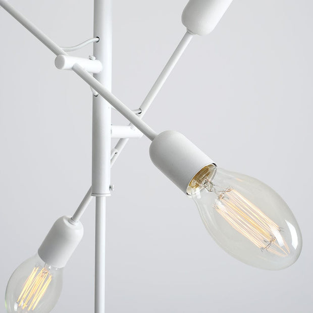 Customform Lampada da terra Twigo Floor 4 Bianco