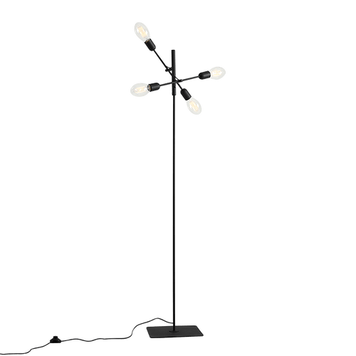 Customform Lampada da terra Twigo Floor 4 Nero