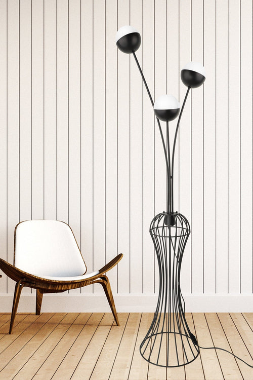 Oyo Lampada da terra Valentino Nero