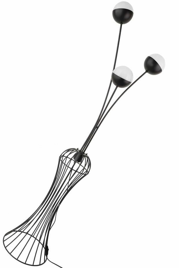 Oyo Lampada da terra Valentino Nero