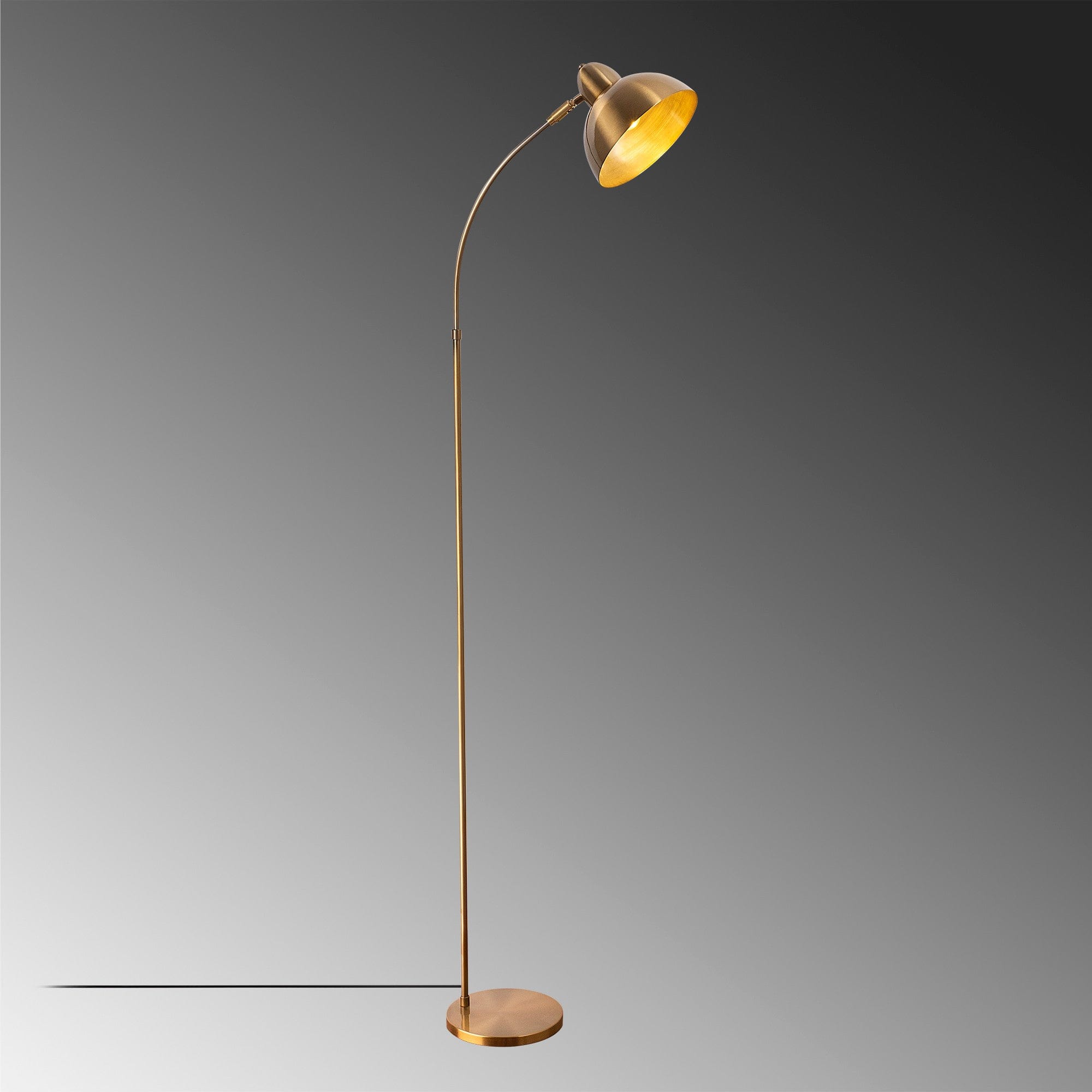 Asir Lampada da terra Varzan 10850 Ottone