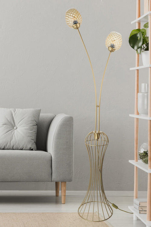 Oyo Lampada da terra Velas Ottone