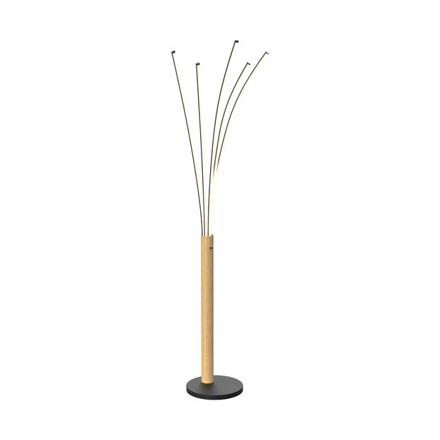 Zuma Line Lampada da terra Velden Nero