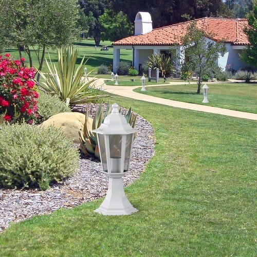 RabaLux Lampada da terra Velence 8205 Bianco