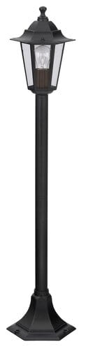 RabaLux Lampada da terra Velence 8210 Nero