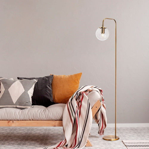 Asir Lampada da terra Viran 10950 Ottone