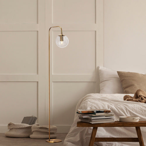 Asir Lampada da terra Viran 10950 Ottone