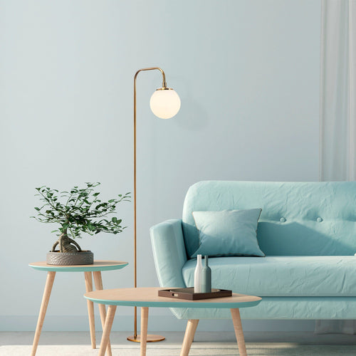 Asir Lampada da terra Viran 10955 Ottone