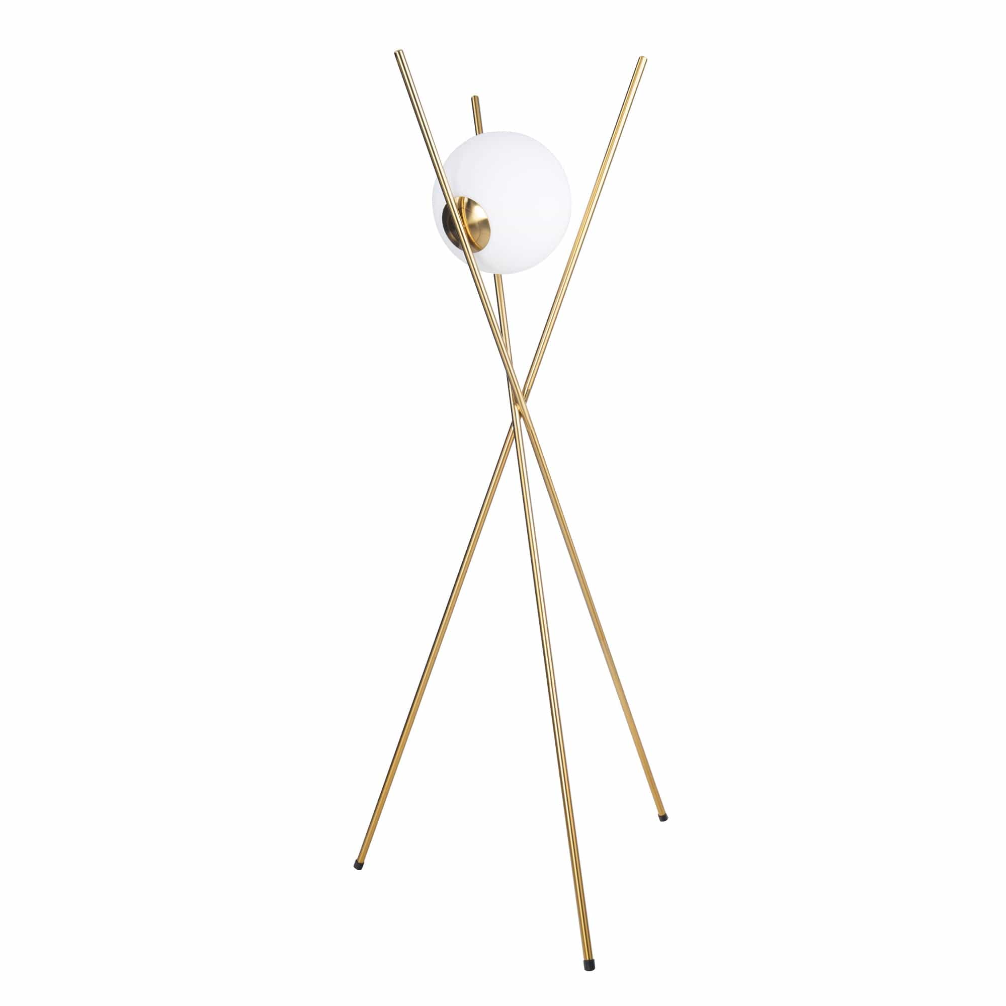 Maxlight Lampada da terra Xena F0055 Ottone