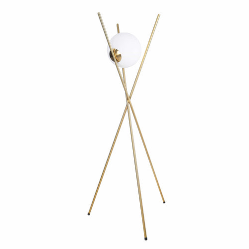 Maxlight Lampada da terra Xena F0055 Ottone