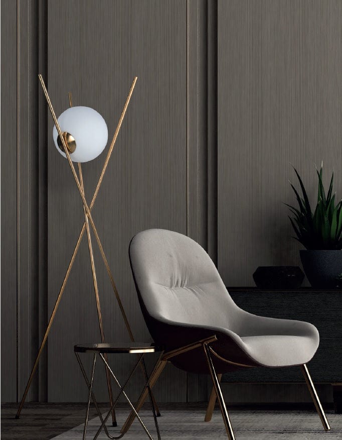 Maxlight Lampada da terra Xena F0055 Ottone