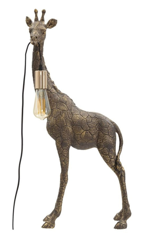 Mauro Ferretti Lampada da ufficio Giraffe Oro