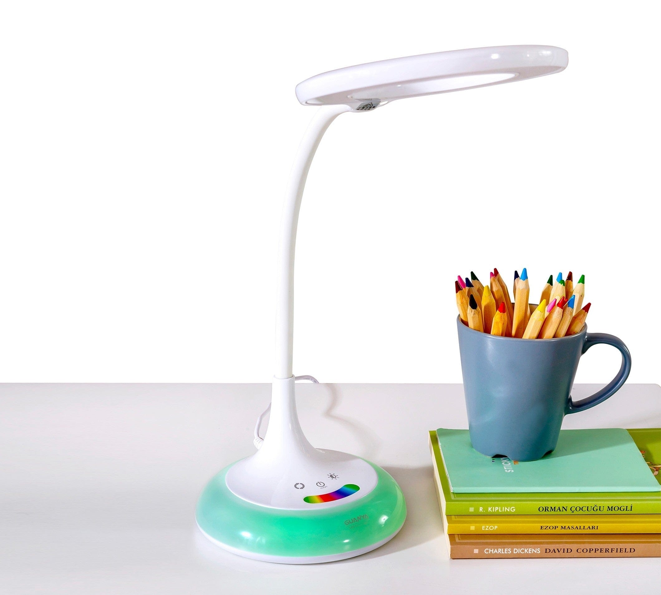 Cilek Lampada da ufficio per bambini Rainbow Bianco