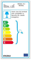 IdealLux Lampada da ufficio Regol TL1