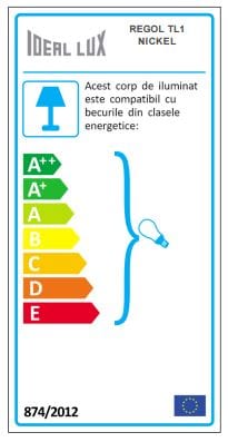 IdealLux Lampada da ufficio Regol TL1