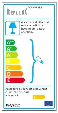 IdealLux Lampada da ufficio Touch TL1