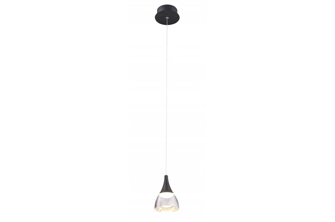 Azzarddo Lampada Dalmatia 1 AZ2847 Nero