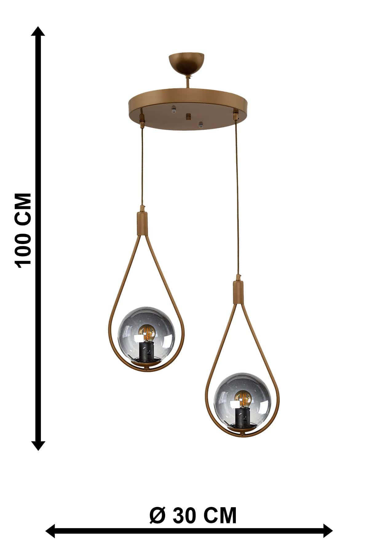 Oyo Lampada Damla/Lapis Ottone